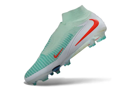 Close-up of Nike Phantom 6 DF Elite FG's innovative upper material and design.