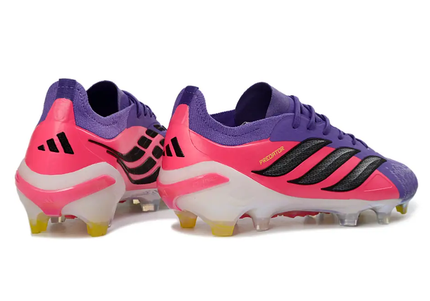 Front view of Adidas Predator 26 Elite FG Soccer Cleats with Exceptional Comfort and Fit