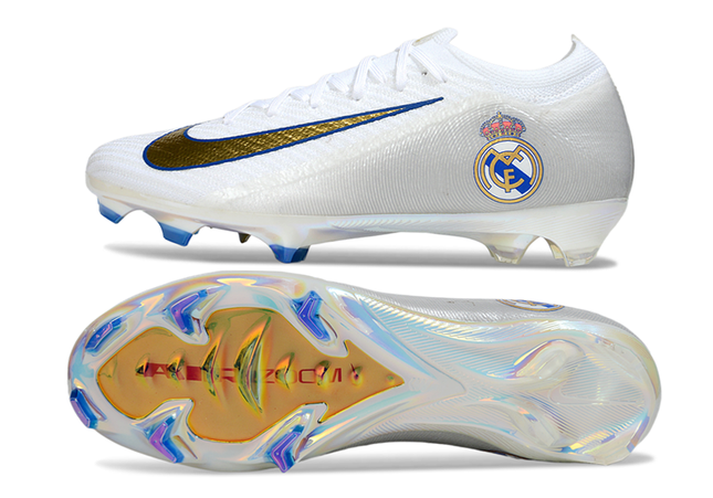Custom Nike Air Zoom Mercurial Vapor XVI Elite FG x Real Madrid