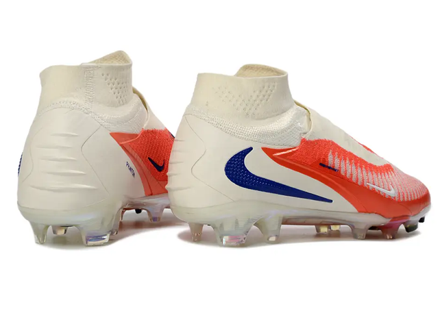 Nike Phantom 6 DF Elite Football Cleats from a creative angle, highlighting innovative technology for elite performance