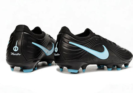 Side profile of Nike Tiempo Legend Maestro Elite FG football boots in action