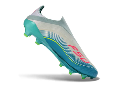 Adidas F50+ Elite Laceless Messi Firm Ground Football Boots in action