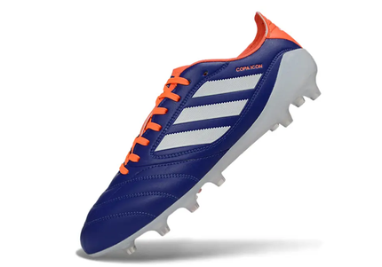 Close-up of Adidas Copa Icon II Elite FG stud pattern and sleek design for football cleats.