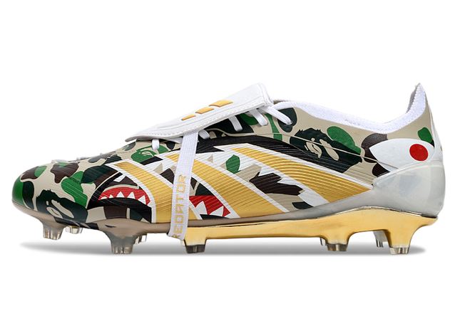 Adidas Predator x BAPE limited edition football boots in camouflage design – new Adidas BAPE Predator release 2025