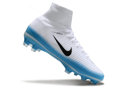 Nike Air Zoom Mercurial Superfly V Elite FG “Blanco Azul”