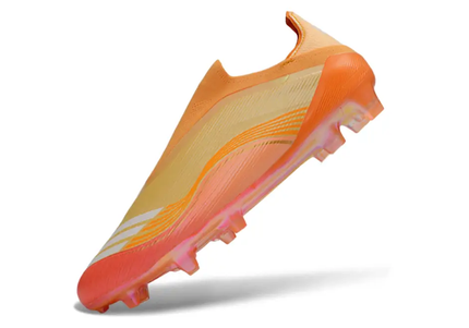 Close-up of Adidas F50 Elite Laceless Firm Ground Football Boot, Designed by Lionel Messi