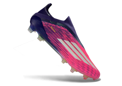 Adidas F50 Elite FG Laceless football boots in action, highlighting their performance and agility features.
