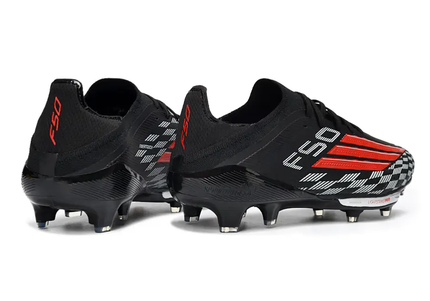 Adidas F50+ Elite FG football boot with its upper material and color displayed