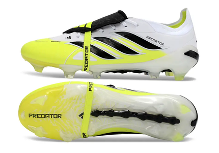 Back view of Adidas Predator 26 Elite Tongue FG football boot, tongue detail