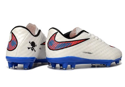 Nike Hypervenom Phantom Elite FG Shine Through Pack - White / Blue / Crimson FG