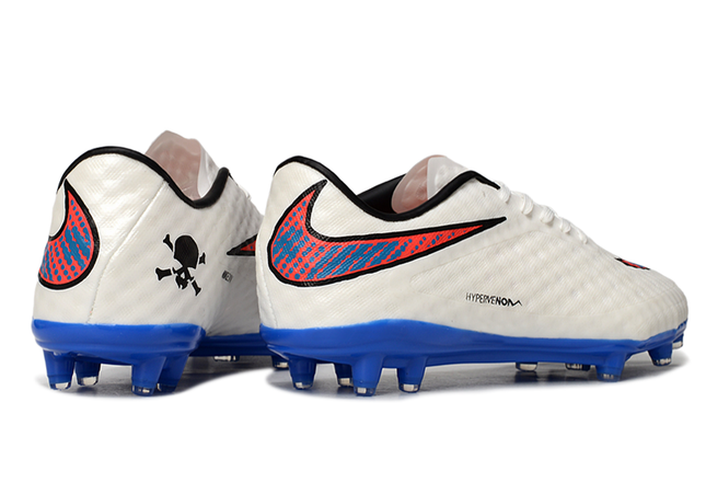 Nike Hypervenom Phantom Elite FG Shine Through Pack - White / Blue / Crimson FG