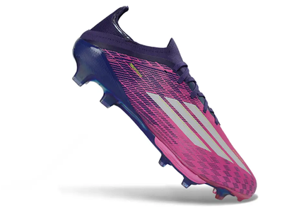 Close-up of Adidas F50+ Elite FG football boot featuring durable upper and responsive sole