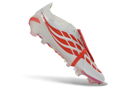 Adidas Predator 26 Elite Tongue FG football boot in action, showcasing agility and quick movements