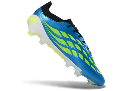Adidas Predator 26 Elite FG football in action, showcasing its speed and agility on the field