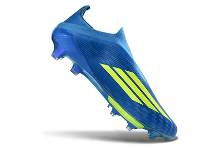 Adidas F50+ Elite Laceless Football Cleats on a grass field