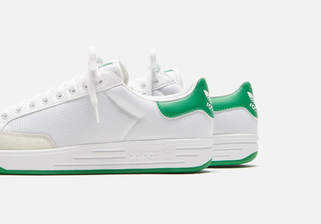 adidas Rod Laver - White / White / Green