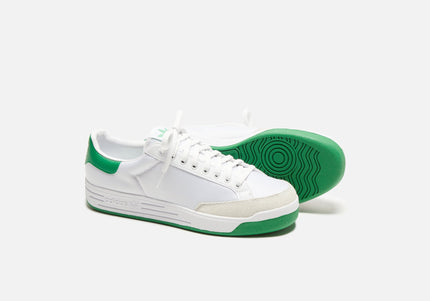 adidas Rod Laver - White / White / Green