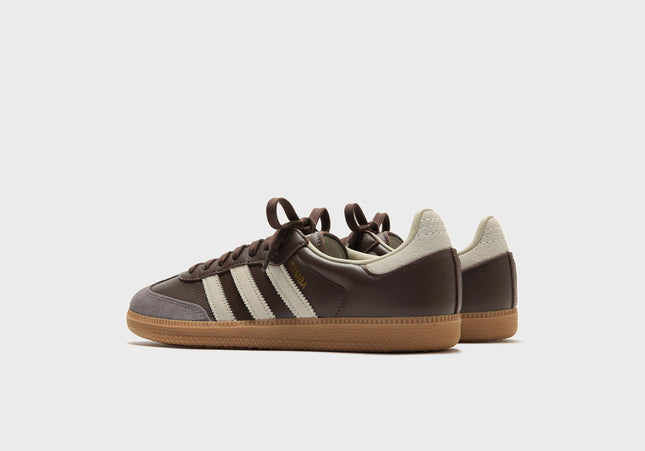 adidas Samba OG - Brown / Putty Grey / Gold Metallic