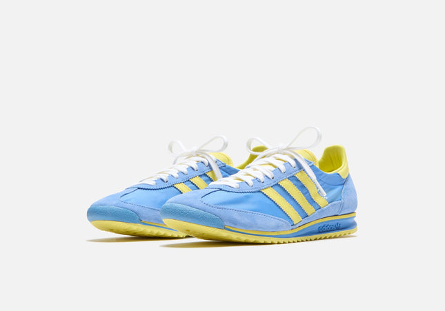 adidas x Sporty & Rich WMNS SL 72 - Real Blue / Light Yellow / Cloud White