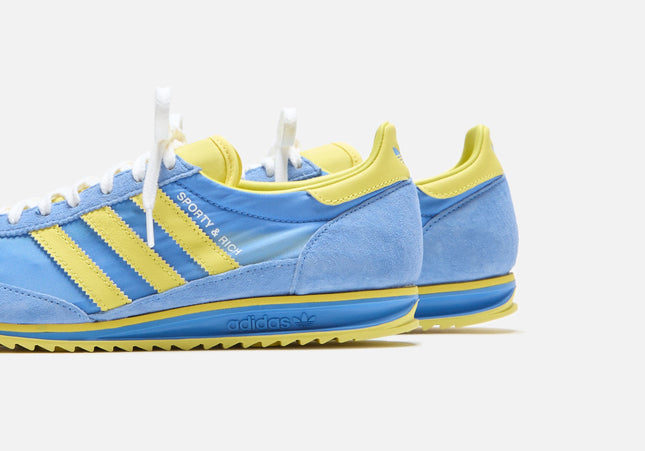 adidas x Sporty & Rich WMNS SL 72 - Real Blue / Light Yellow / Cloud White