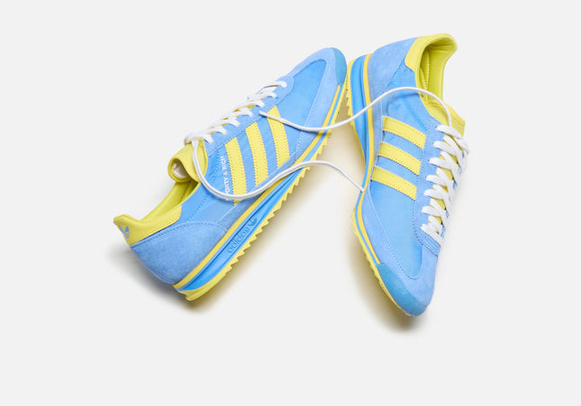 adidas x Sporty & Rich WMNS SL 72 - Real Blue / Light Yellow / Cloud White