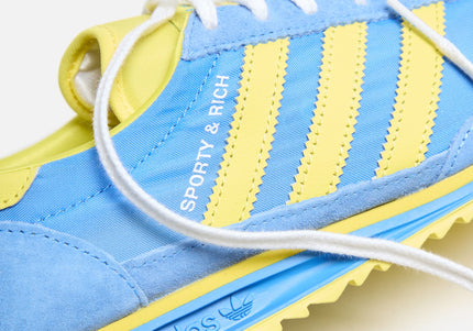 adidas x Sporty & Rich WMNS SL 72 - Real Blue / Light Yellow / Cloud White