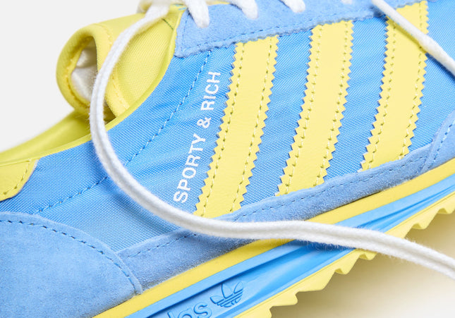adidas x Sporty & Rich WMNS SL 72 - Real Blue / Light Yellow / Cloud White