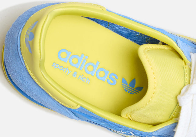adidas x Sporty & Rich WMNS SL 72 - Real Blue / Light Yellow / Cloud White