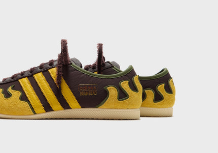 adidas x Brain Dead Japan Lo Shadow - Brown / Hazy Yellow / Off White