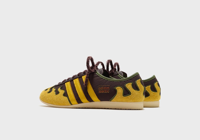 adidas x Brain Dead Japan Lo Shadow - Brown / Hazy Yellow / Off White