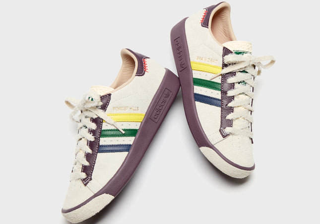 adidas x Brain Dead Forest Hills - Cream White / Pantone / Night Red