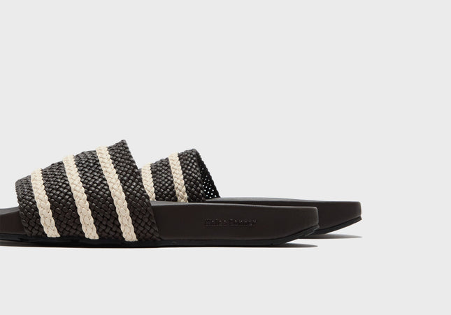 adidas x Wales Bonner Adilette - Brown / Wonder White
