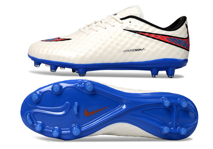 Nike Hypervenom Phantom Elite FG Shine Through Pack - White / Blue / Crimson FG
