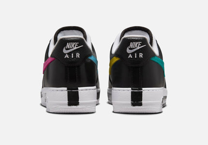 Nike x PEACEMINUSONE Air Force 1 - Black / New Emerald / Pinkfire II / Tour Yellow / Blue Gale
