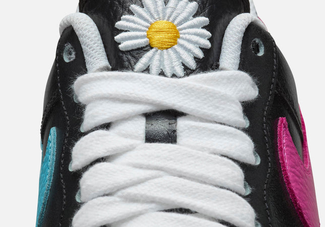 Nike x PEACEMINUSONE Air Force 1 - Black / New Emerald / Pinkfire II / Tour Yellow / Blue Gale