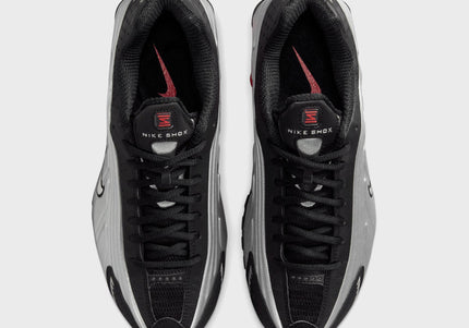 Nike Shox R4 - Black / Metallic Silver / Light Crimson