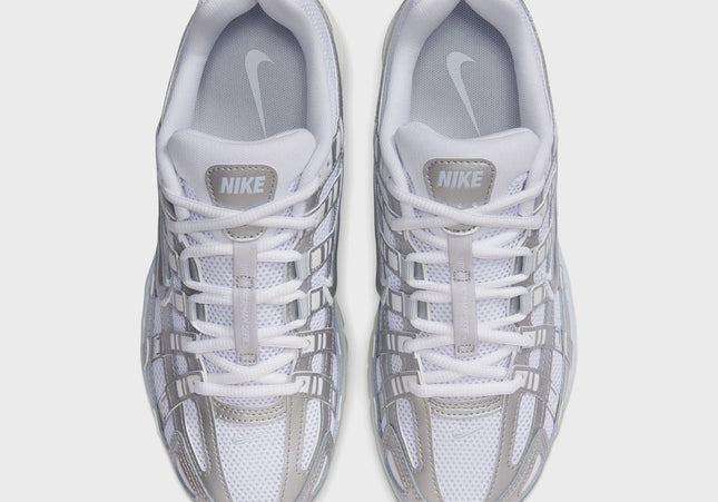 Nike P-6000 - White / Metallic Silver / Blue Tint / Sail