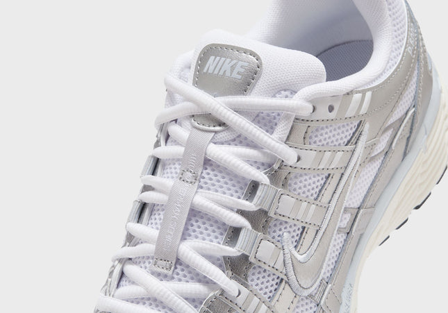 Nike P-6000 - White / Metallic Silver / Blue Tint / Sail