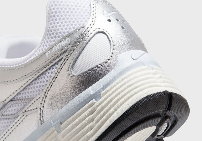 Nike P-6000 - White / Metallic Silver / Blue Tint / Sail