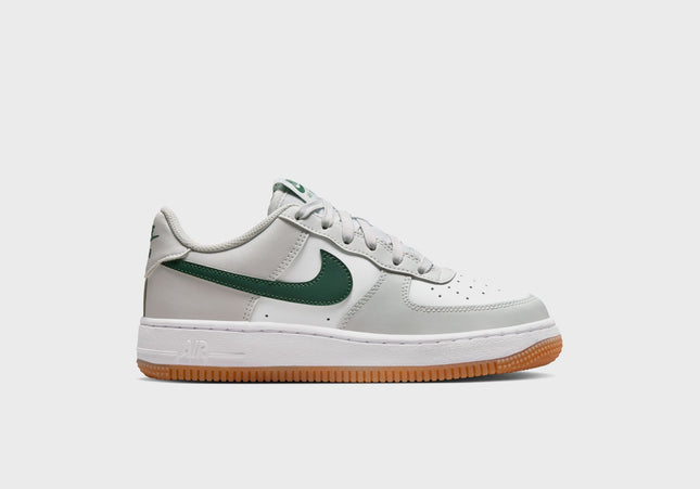 Nike GS Air Force 1 - Photon Dust / White / Fir / Gum Medium Brown