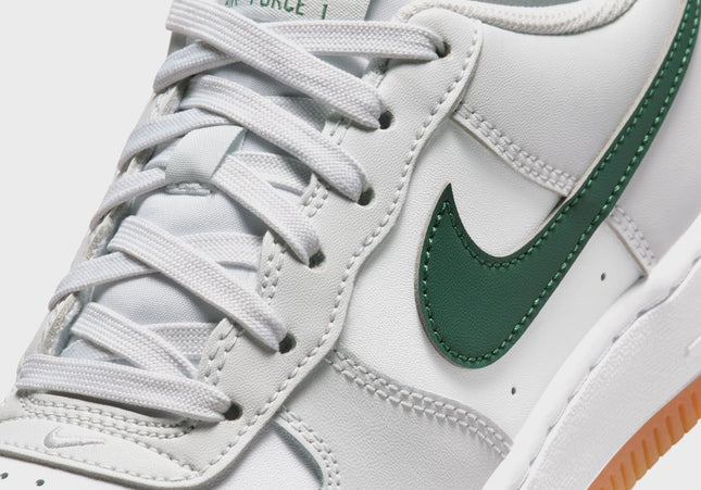 Nike GS Air Force 1 - Photon Dust / White / Fir / Gum Medium Brown