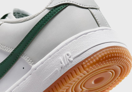 Nike GS Air Force 1 - Photon Dust / White / Fir / Gum Medium Brown