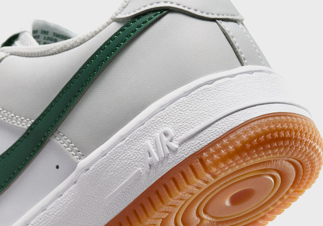Nike GS Air Force 1 - Photon Dust / White / Fir / Gum Medium Brown