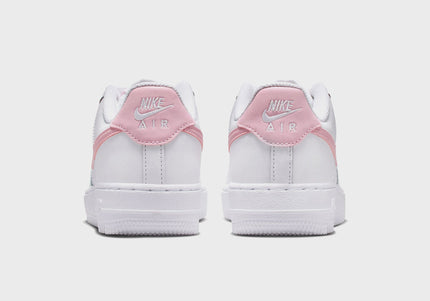 Nike GS Air Force 1 - White / Medium Soft Pink / White