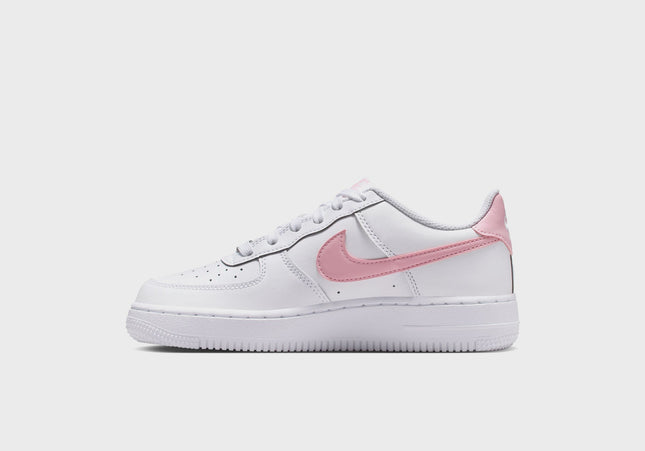 Nike GS Air Force 1 - White / Medium Soft Pink / White