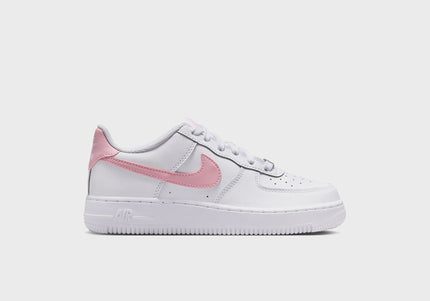 Nike GS Air Force 1 - White / Medium Soft Pink / White