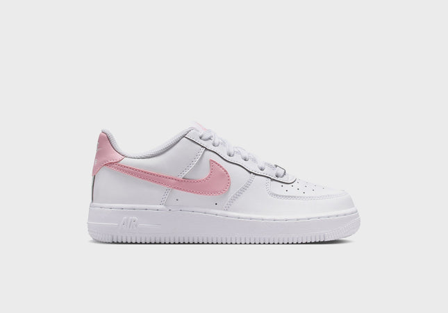 Nike GS Air Force 1 - White / Medium Soft Pink / White