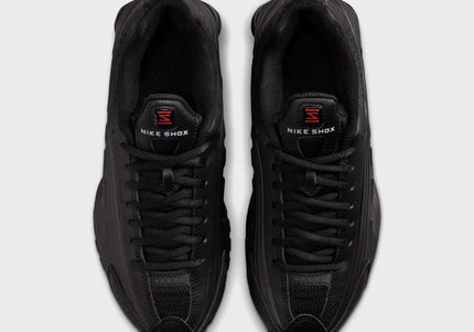 Nike GS Shox R4 - Black / Black / Black / Bright Crimson