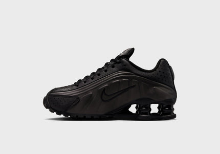 Nike GS Shox R4 - Black / Black / Black / Bright Crimson