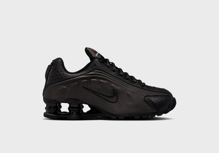 Nike GS Shox R4 - Black / Black / Black / Bright Crimson